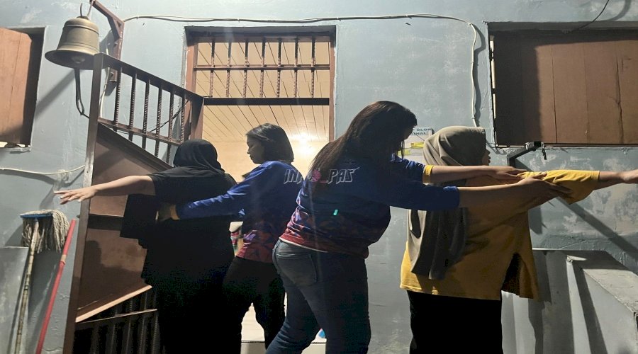 Razia Blok Hunian Wujudkan Lapas Tolitoli Bersih dari Barang Terlarang 