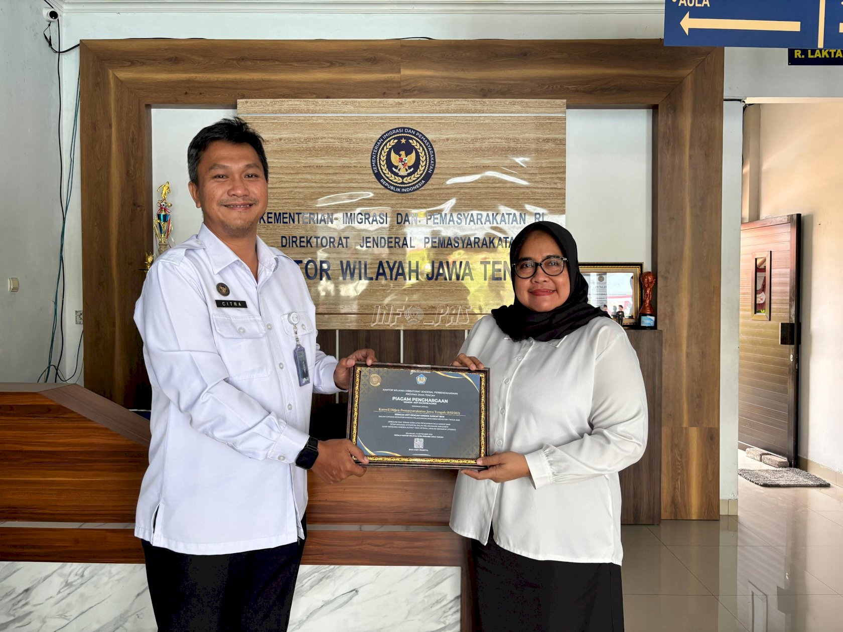 Pengelolaan Anggaran Akuntabel, Kanwil Ditjenpas Jateng Sabet Penghargaan IKPA 2025