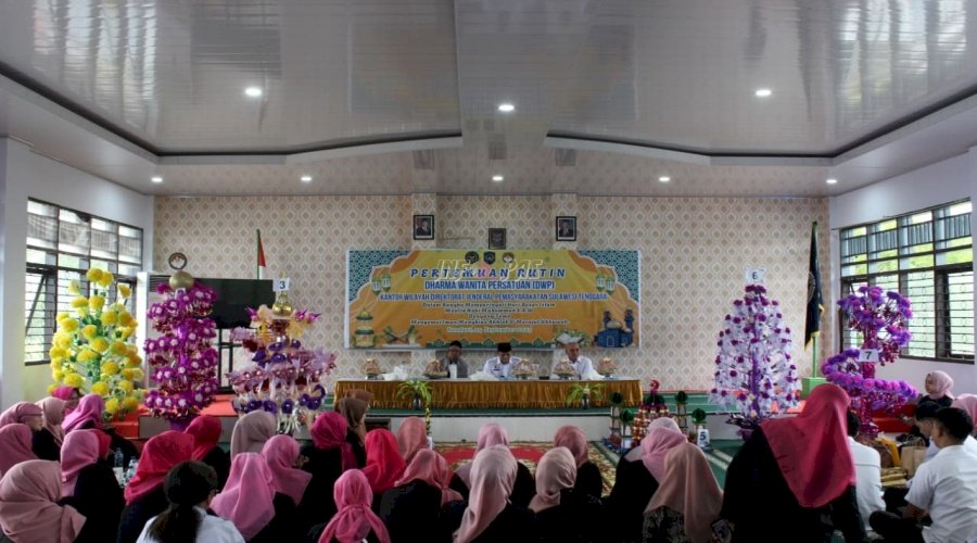 Kanwil Ditjenpas Sultra Peringati Maulid Nabi Muhammad saw., Teguhkan Iman dan Ukhuwah 