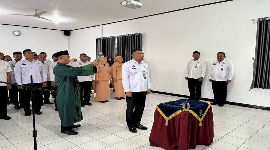 Kalapas Batang Lantik Pejabat Baru, Minta Segera Adaptasi dan Berikan Sumbangsih