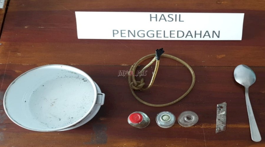 Razia Rutin Kamar Hunian Warga Binaan, Jaga Stabilitas Kamtib Lapas Tual