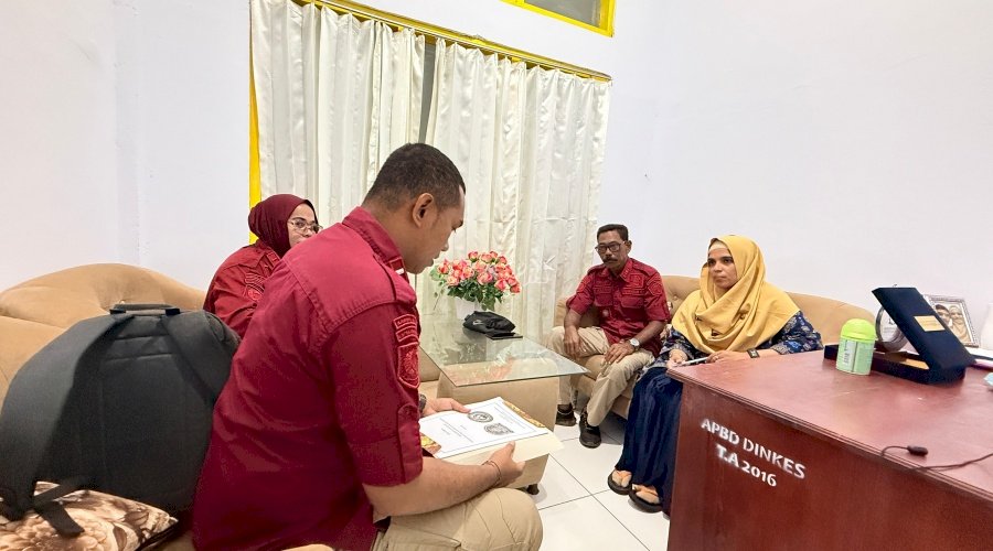 Perkuat Layanan Kesehatan Warga Binaan, Lapas Bandanaira Koordinasi dengan Puskesmas Walang