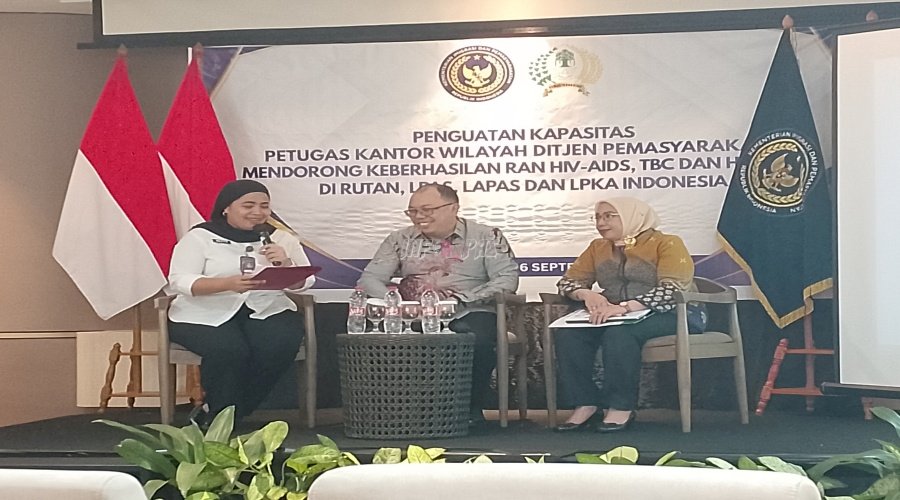 Kanwil Ditjenpas Maluku Dukung Pengendalian HIV-AIDS, TBC, dan Hepatitis di UPT Pemasyarakatan