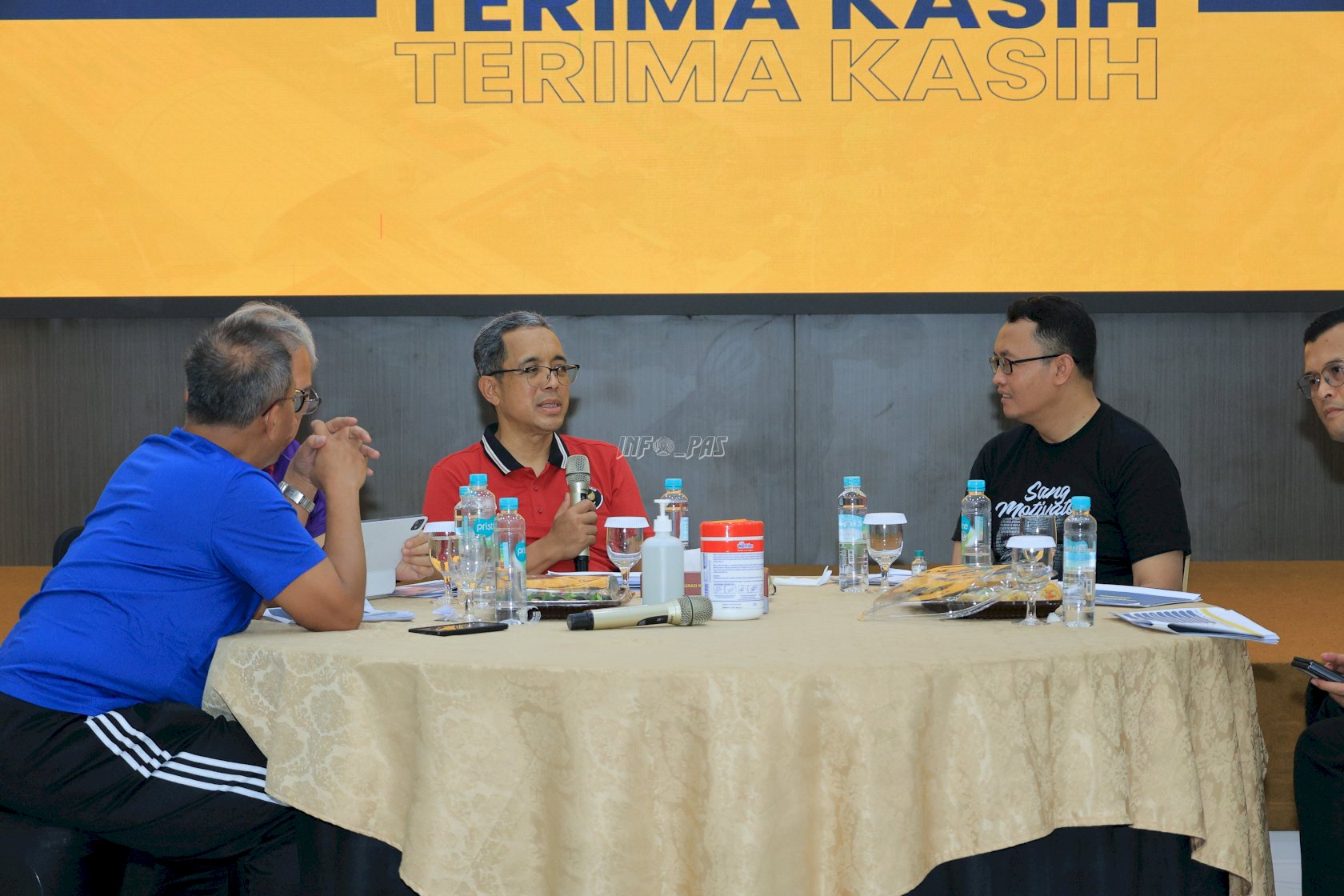Perkuat Sinergi, Kalapas Madiun Hadiri Coffee Morning dan Jumat Sehat Sekjen Kemenimipas