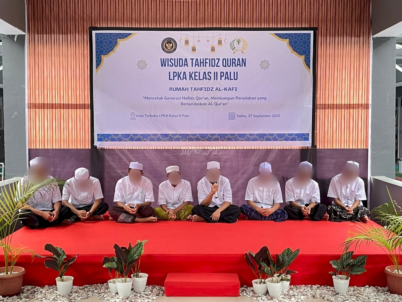 Khatam dan Wisuda Tahfizh, LPKA Palu Cetak Generasi Hafidz Qur’an