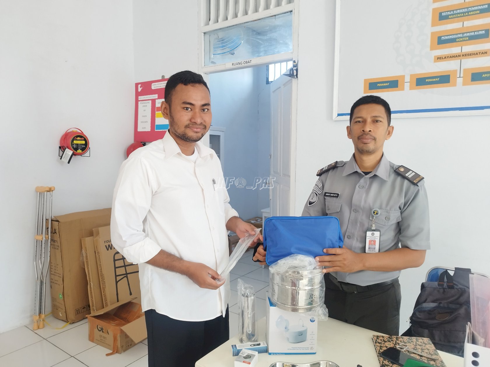 Lapas Namlea Perkuat Klinik dengan Instrumen Medis Standar Kemenkes