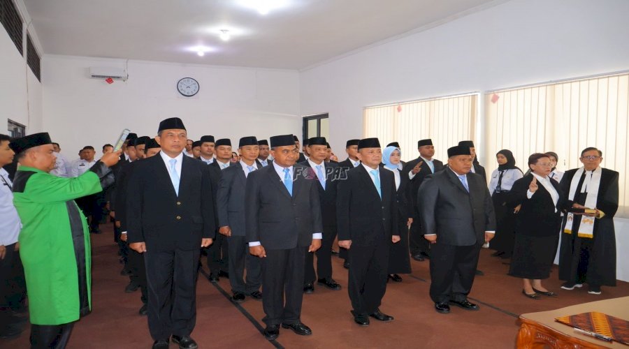Pelantikan Pejabat Baru Wujudkan Semangat Majukan Pemasyarakatan Kalimantan Selatan