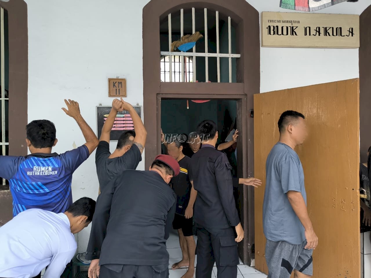 Basmi Halinar, Rutan Kebumen Intensifkan Penggeledahan Hunian