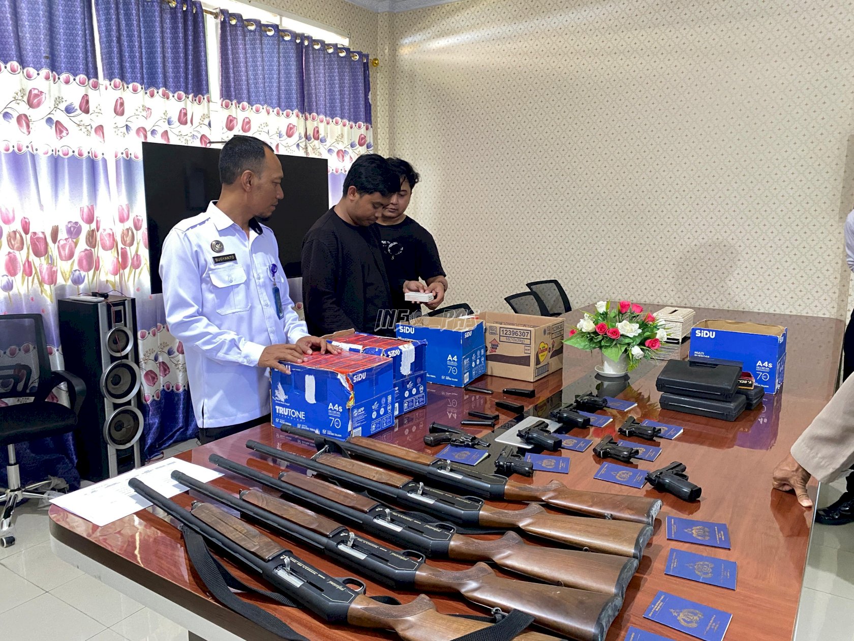 Pengecekan Inventaris Senjata di Lapas Luwuk, Wujud Komitmen Pengamanan Profesional
