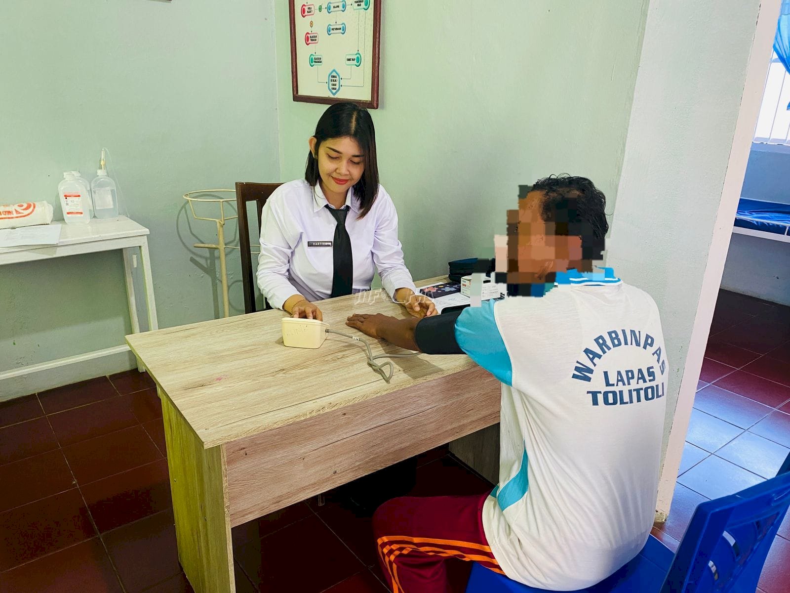 Kesehatan Hak Dasar, Lapas Tolitoli Pastikan Perawatan Medis bagi Warga Binaan Lansia