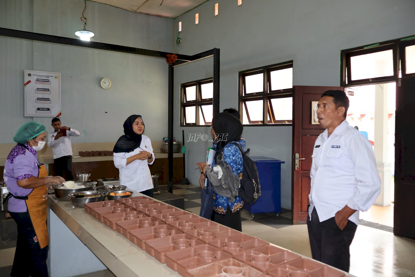 Sinergi LPKA Ambon dan Dinkes Jamin Kualitas Makanan Anak Binaan