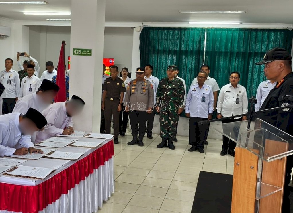 Kanwil Ditjenpas Jateng Apresiasi Ikrar 8 Napiter Lapas Pasir Putih di Hari Kesaktian Pancasila