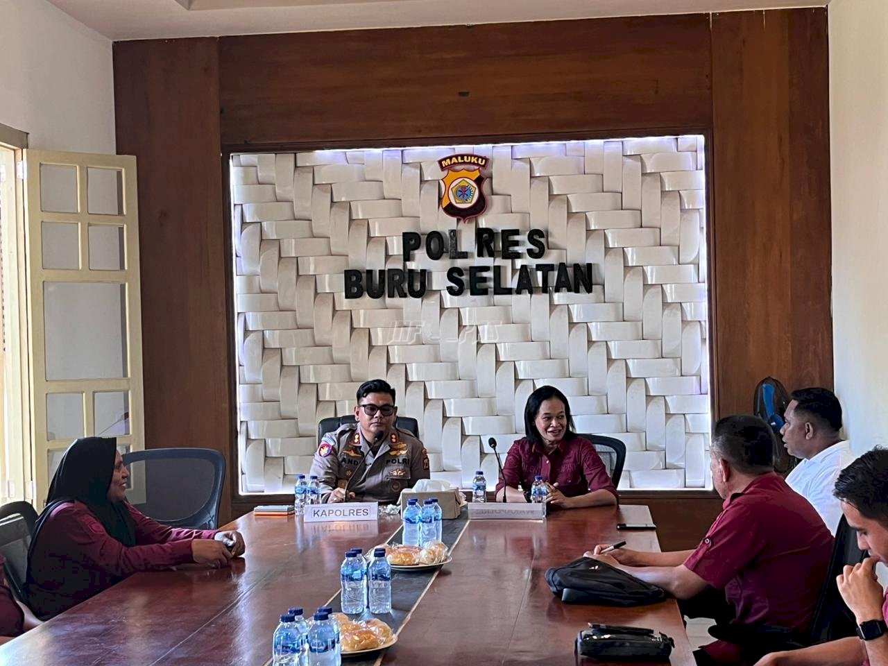 Sambut KUHP Baru, Bapas Ambon Perkuat Koordinasi dengan Polres Buru Selatan