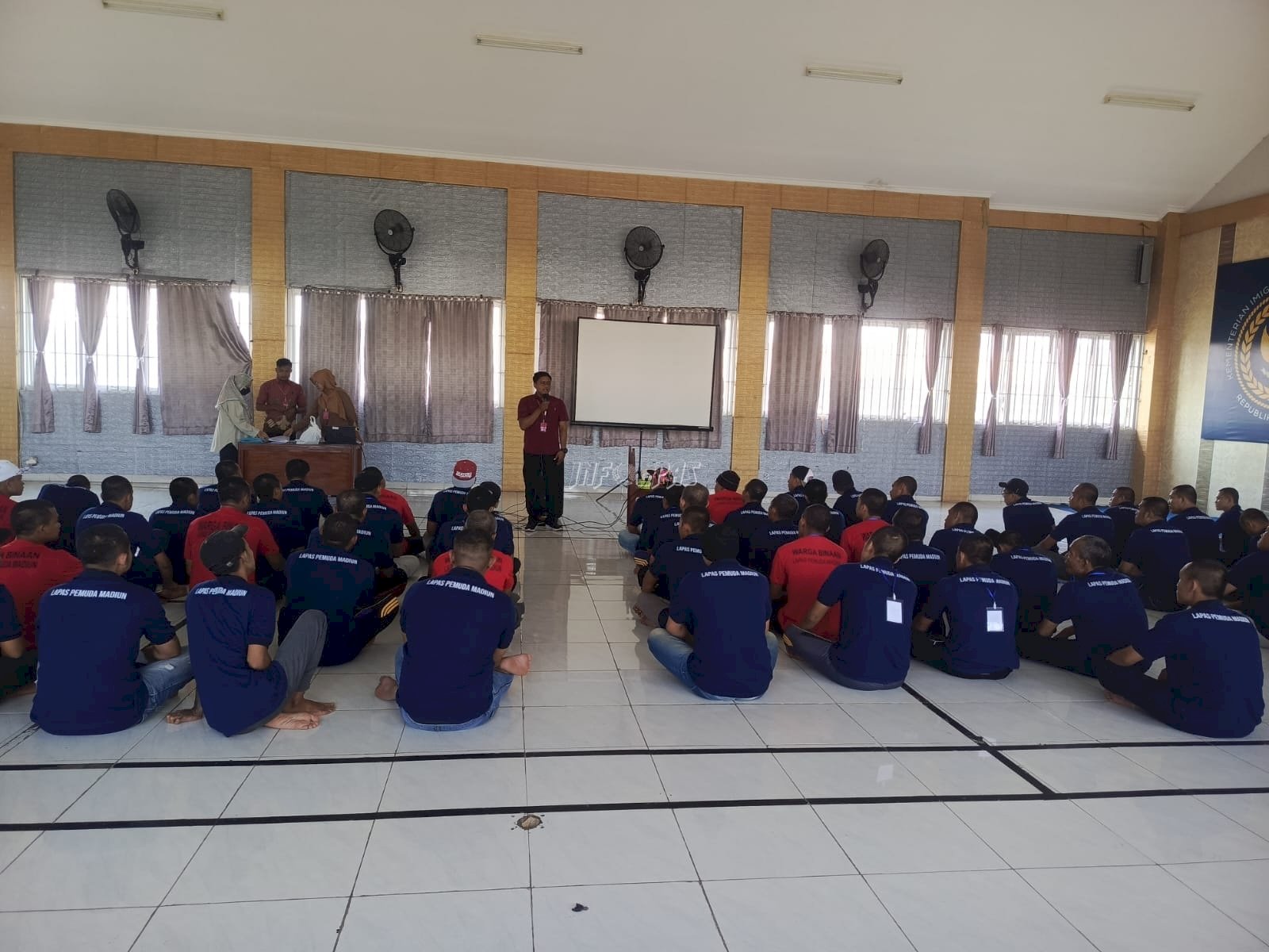 Perkuat Rehabilitasi, 80 Warga Binaan Lapas Pemuda Madiun Ikuti Konseling Kelompok