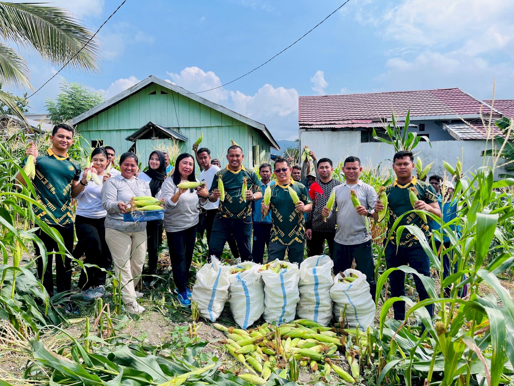 Panen Raya Jagung di Lapas Luwuk, Bukti Keberhasilan Program Pembinaan