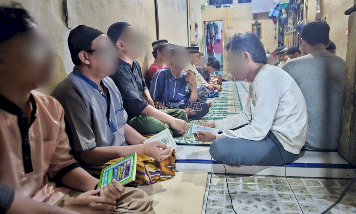 Nagham Qur’ani Bergema di Malam Jumat Lapas Pangkalpinang