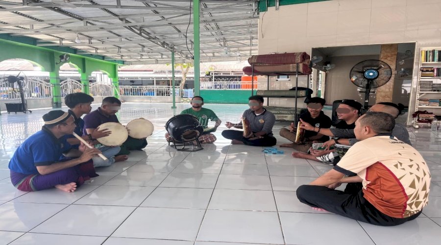 Warga Binaan Lapas Sekayu Asah Bakat lewat Latihan Hadrah