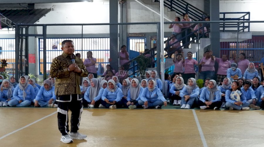 Lapas Perempuan Palembang Sambut Kunjungan Direktur Tekforma