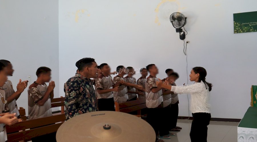Anak Binaan LPKA Ambon Dikuatkan lewat Pengembangan Karakter Kristiani