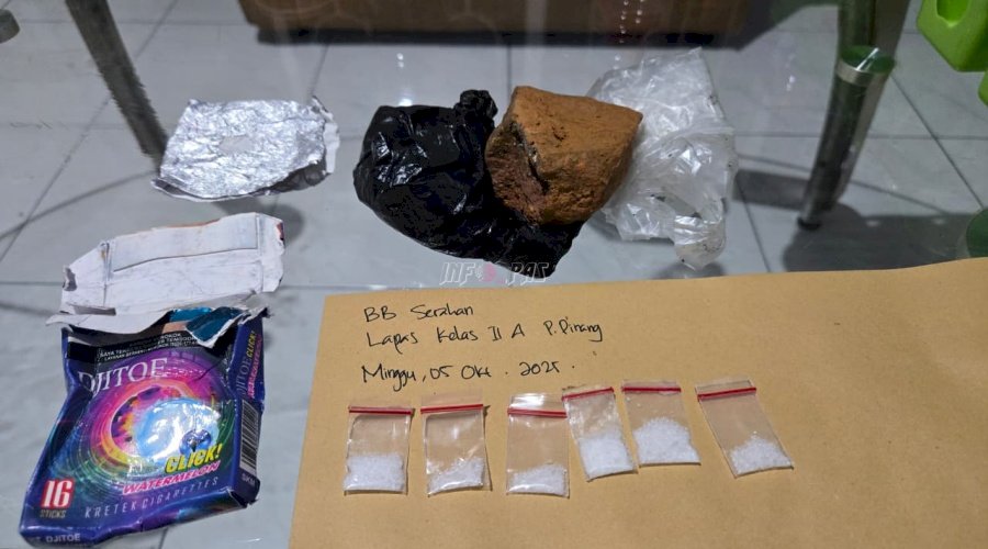 Langkah Cepat Lapas Pangkalpinang Diapresiasi Polresta Usai Temukan Barang Diduga Sabu