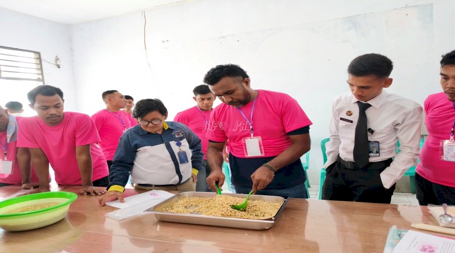 Lapas Bandanaira Bekali Warga Binaan Keterampilan Membuat Tempe