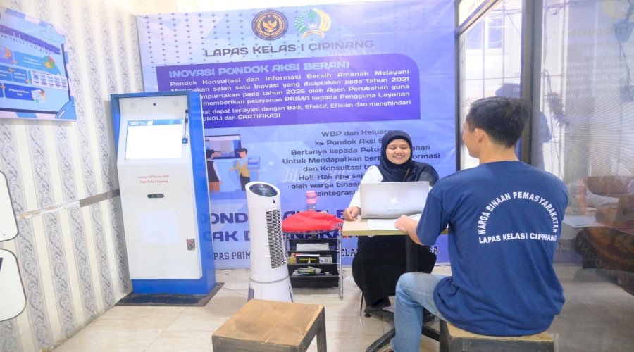 PONDOK AKSI BERANI Wujudkan Pelayanan Publik yang Bersih dan Amanah di Lapas Cipinang
