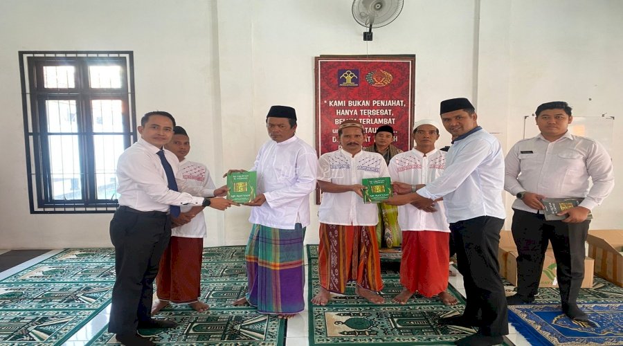 Rutan Sampang Terima 91 Al-Qur'an dari Wakil Bupati Sampang