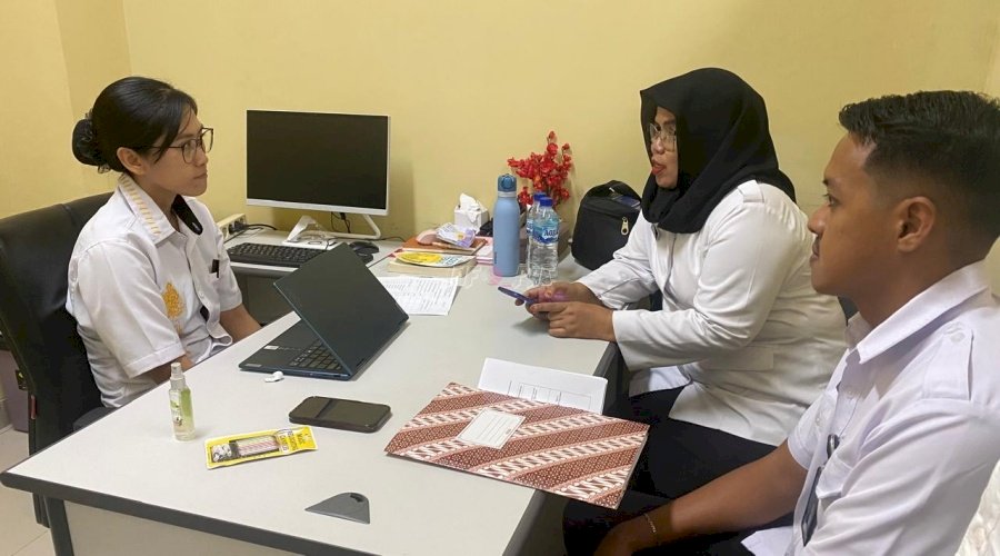 Kanwil Ditjenpas Maluku Koordinasikan Perpanjangan Izin Buku Senjata Api dan KTA Polsuspas ke Polda Maluku