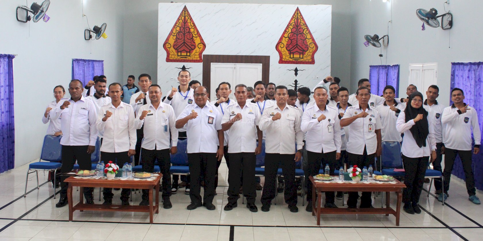 Penutupan Program Rehabilitasi Narkoba, Lapas Piru Komitmen Cetak Warga Binaan Bersih Narkoba