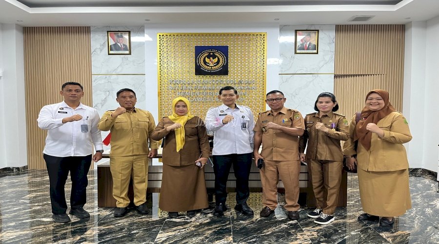 Kanwil Ditjenpas Sulsel dan Pemkab Sidrap Bahas Permohonan Hibah Lahan Eks Rutan Sidrap