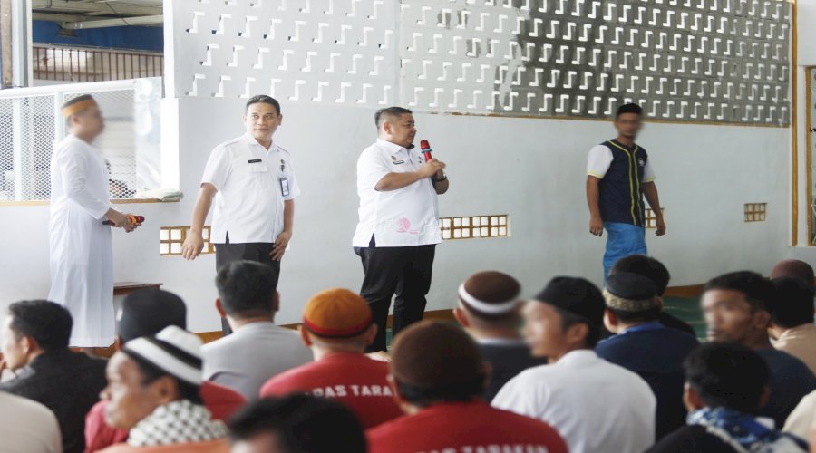 Kunjungan ke Lapas Tarakan, Kakanwil Ditjenpas Kaltim Pastikan Pelayanan Publik Sesuai Prosedur