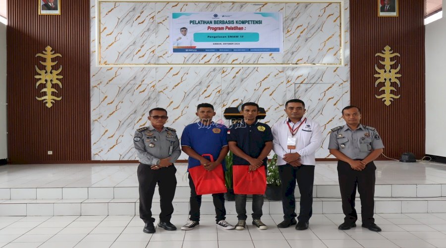 Lapas Ambon dan BPVP Resmi Buka Pelatihan Pengelasan bagi Warga Binaan