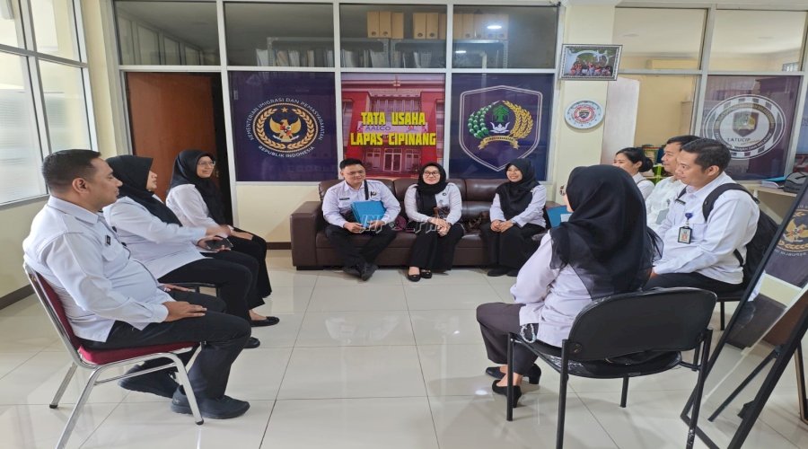  Tata Kelola Keuangan dan BMN Tertib, Lapas Cipinang Tuai Apresiasi Tim Monev Kanwil Ditjenpas DK Jakarta