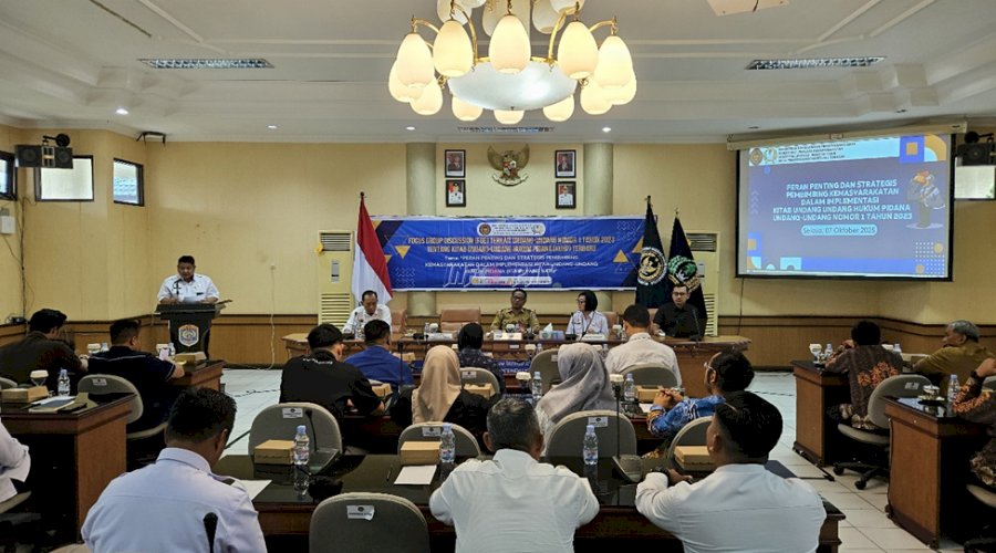 Bapas Tarakan dan APH Setempat Bahas Implementasi UU No. 1 Tahun 2023 tentang KUHP