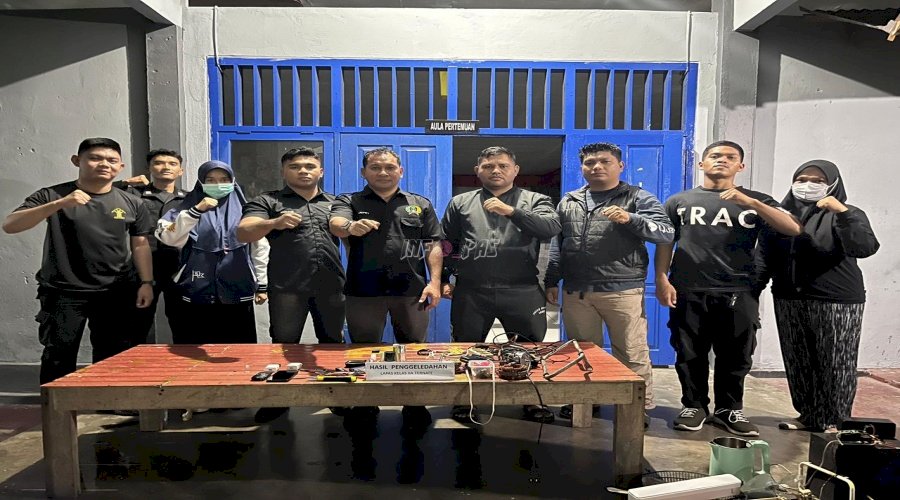 Razia Insidentil di Lapas Ternate Sasar Tiga Kamar Hunian