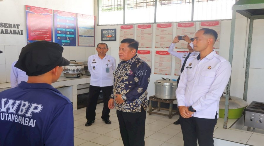 Sambangi Rutan Barabai, Kakanwil Ditjenpas Kalsel Dorong Peningkatan Layanan dan Integritas 