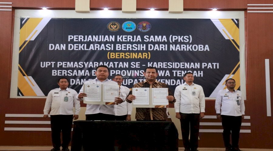 Deklarasi Lapas/Rutan Bersinar se-Karesidenan Pati, Kakanwil Ditjenpas Jateng Tegaskan Pentingnya Sinergi Lintas Instansi