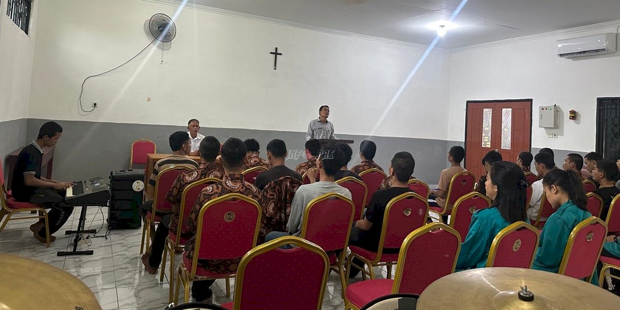 LPKA Medan - Kemenag Sumut Tumbuhkan Niat Berubah bagi Anak Binaan melalui Firman Tuhan