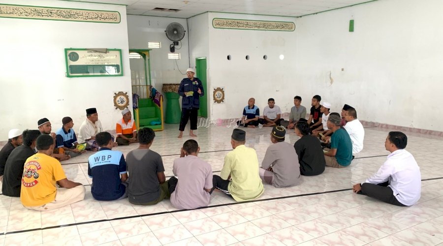 Lapas Luwuk Giatkan DIROSA, Warga Binaan Lancar Mengaji