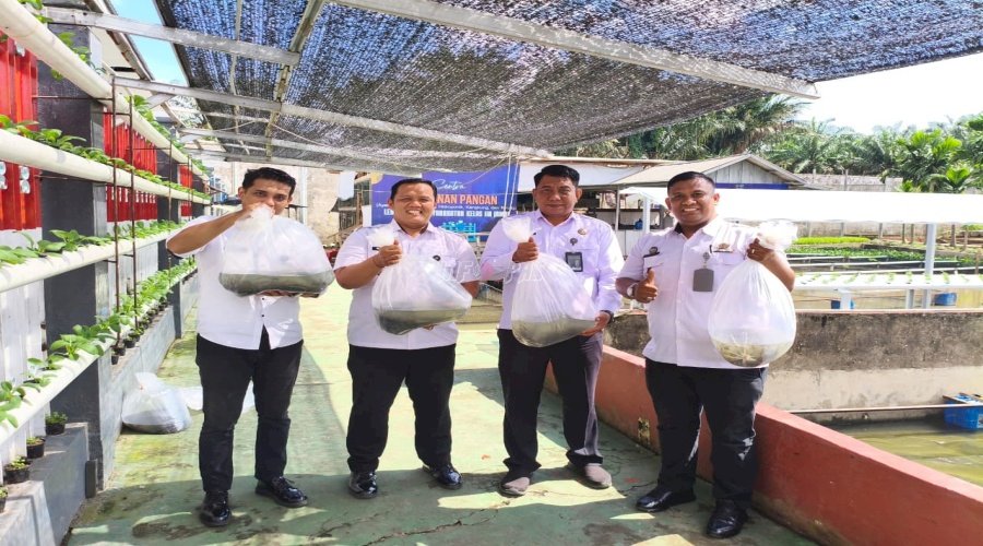 Lapas Jambi Lepas 20 Ribu Bibit Ikan Lele untuk Dukung Program Ketahanan Pangan