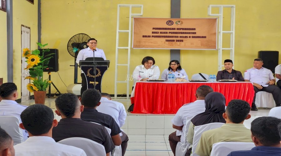Kakanwil Ditjenpas Maluku Dorong Optimalisasi Reintegrasi Sosial bagi Warga Binaan