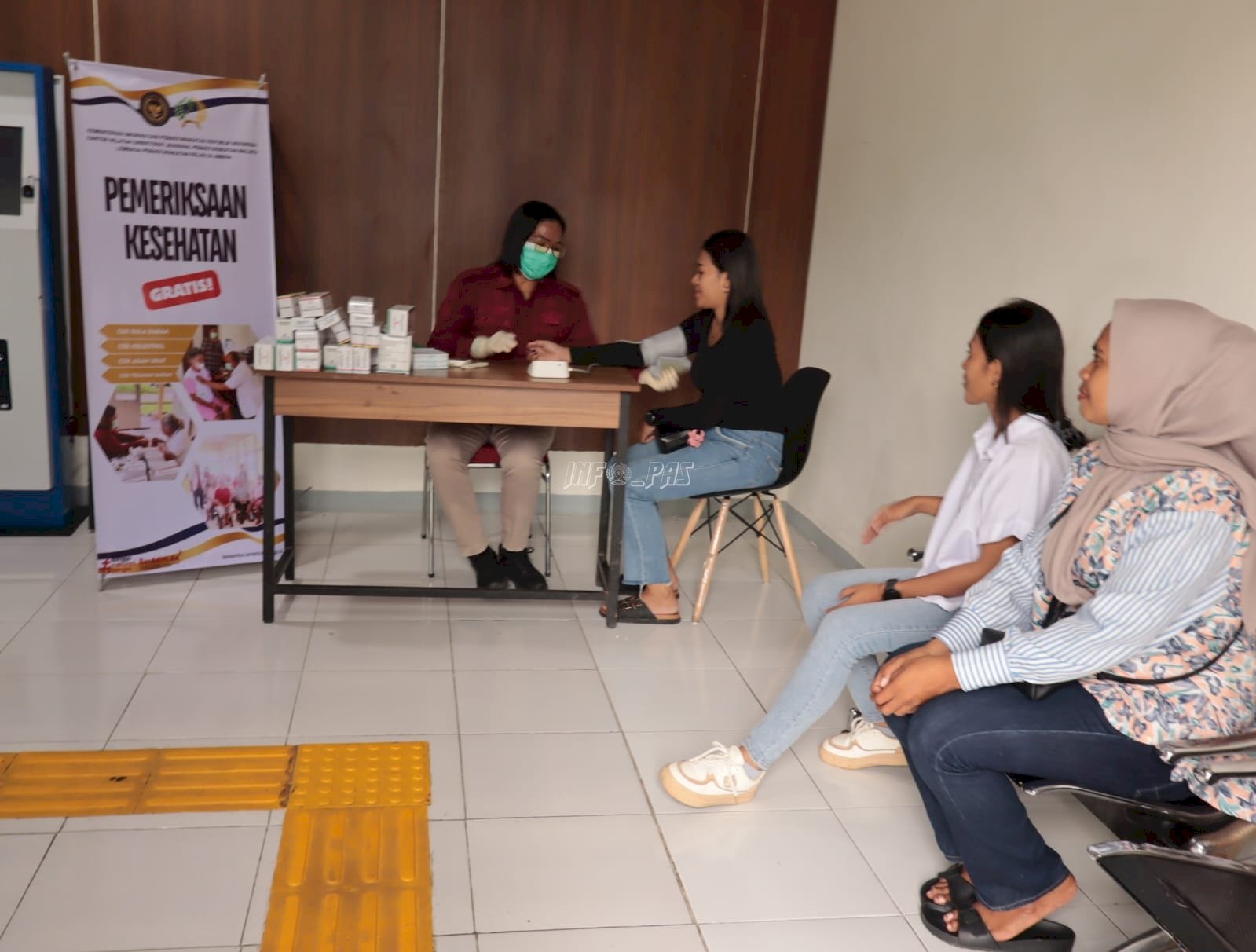 Lapas Ambon Hadirkan Pemeriksaan Kesehatan Gratis bagi Keluarga Warga Binaan
