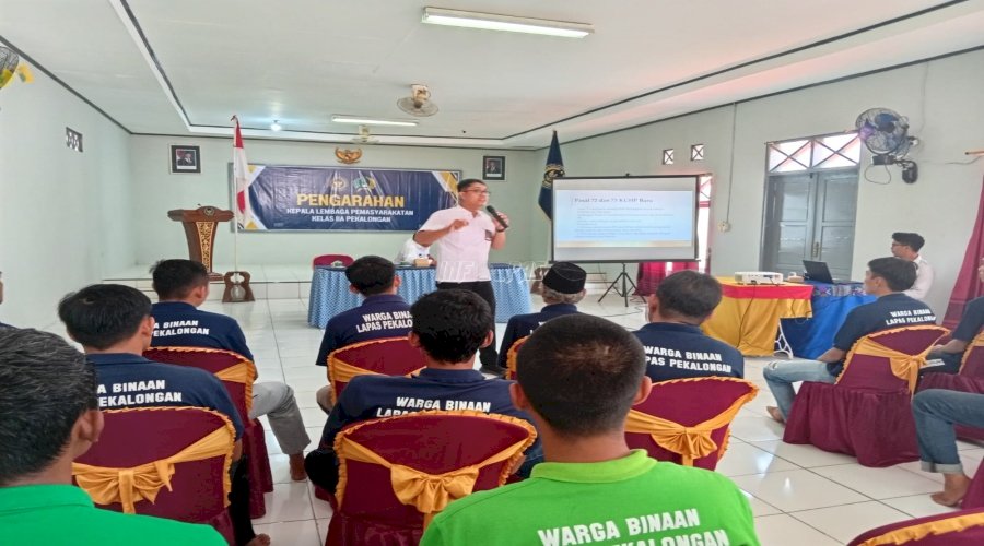 PK Bapas Pekalongan Berikan Penyuluhan Hukum bagi Warga Binaan Lapas Pekalongan