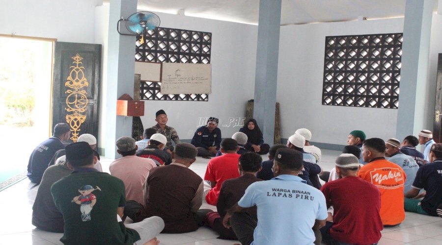 Lapas Piru dan Kemenag Kab. SBB Perkuat Pembinaan Keagamaan bagi Warga Binaan Muslim