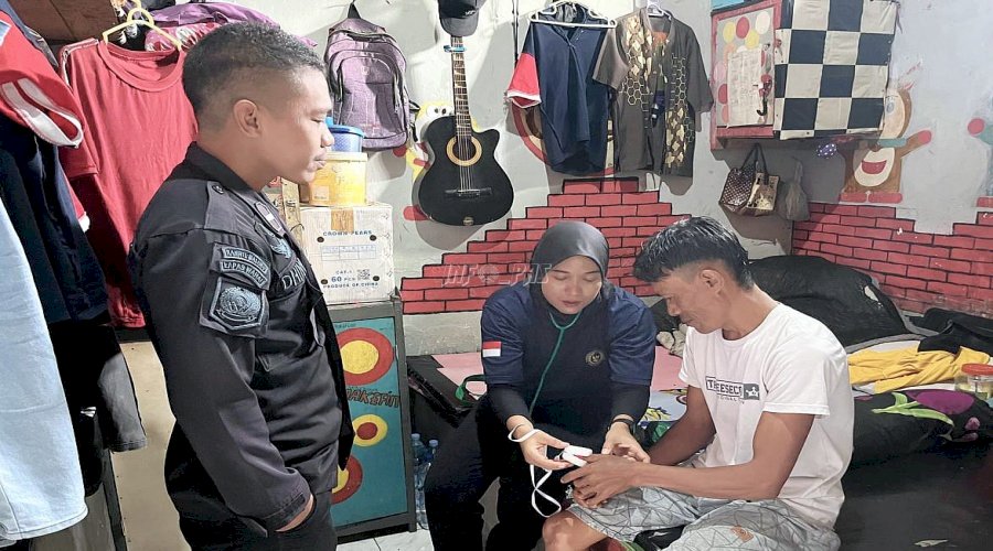 Lapas Wahai Gencarkan Perawatan Keliling di Seluruh Kamar Warga Binaan