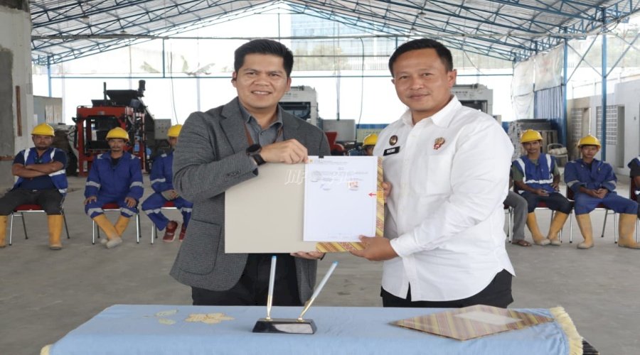 Menuju Lapas Produktif dan Ramah Lingkungan, Lapas Kelas I Tangerang Sepakati 2 PKS dengan  PT PLN (Persero)