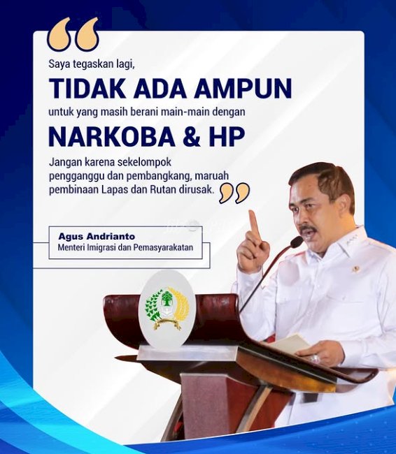 Razia Serentak Jajaran Pemasyarakatan bersama Aparat Penegak Hukum Setempat