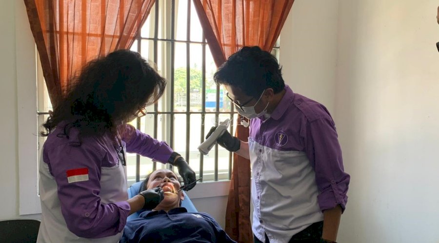 Lapas Perempuan Palu dan PDGI Sulteng Gelar Baksus Kesehatan Gigi dan Mulut bagi Warga Binaan