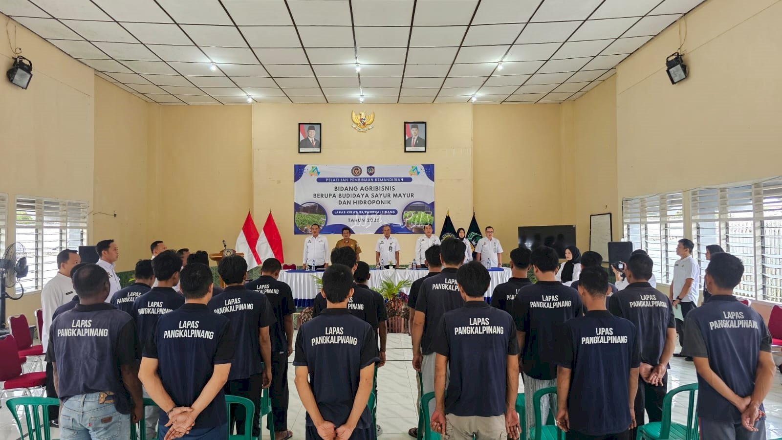 Lapas Pangkalpinang Buka Pelatihan Agribisnis dan Hidroponik bagi Warga Binaan