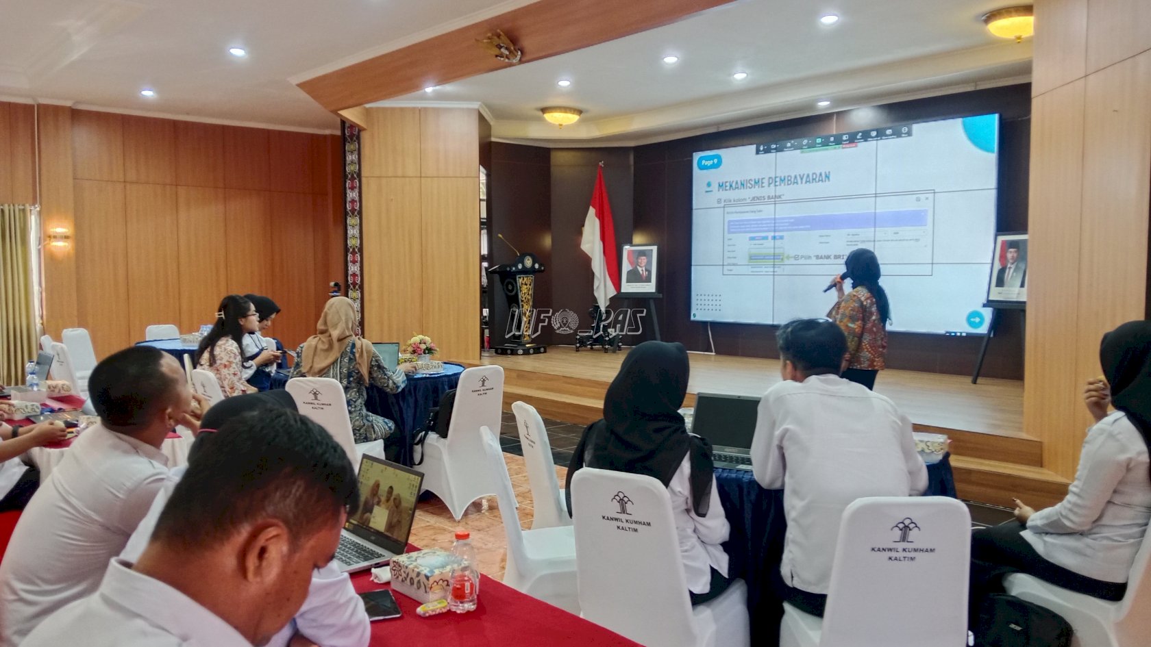 Dorong Akuntabilitas Pemasyarakatan, Kanwil Ditjenpas Kaltim Ikuti Bimtek Keuangan Sekjen Kemenimipas